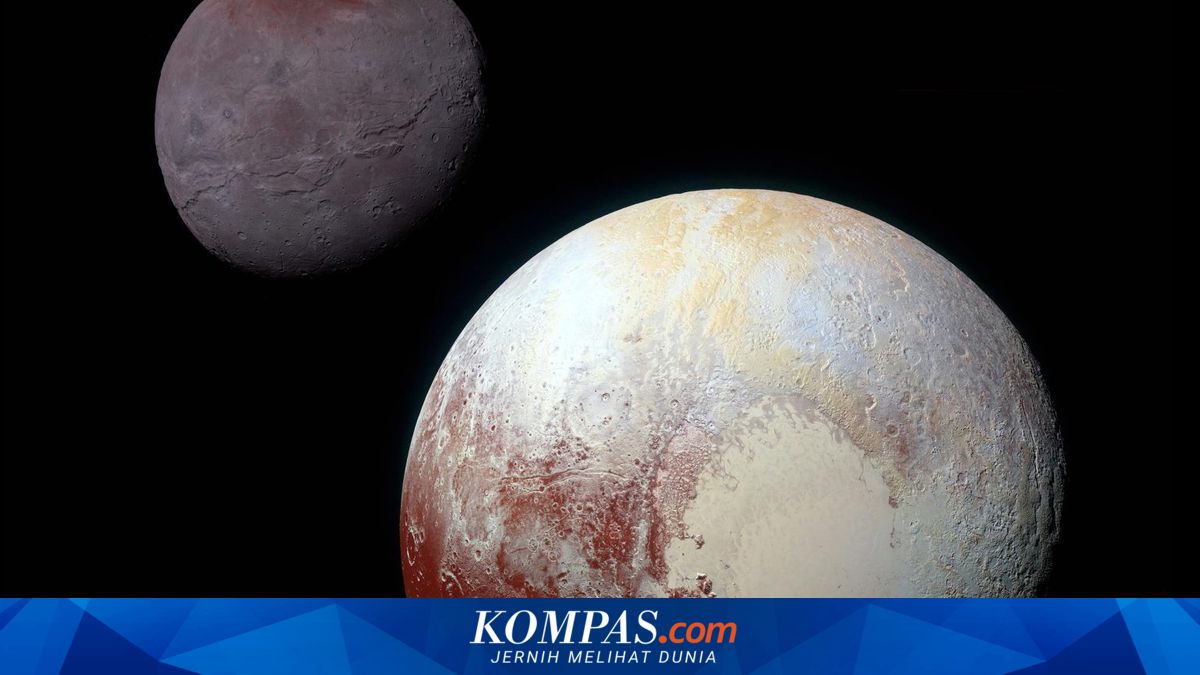 Rotasi Charon, Bulan Pluto, Dulu Jauh Lebih Kencang